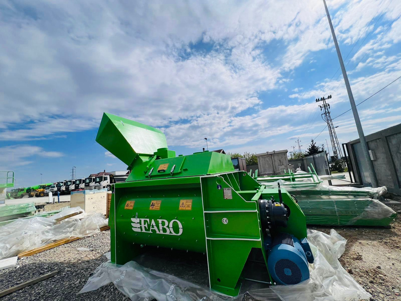 FABO twin shaft mixer - Máy trộn bê tông: hình 3 FABO twin shaft mixer - Máy trộn bê tông: hình 3