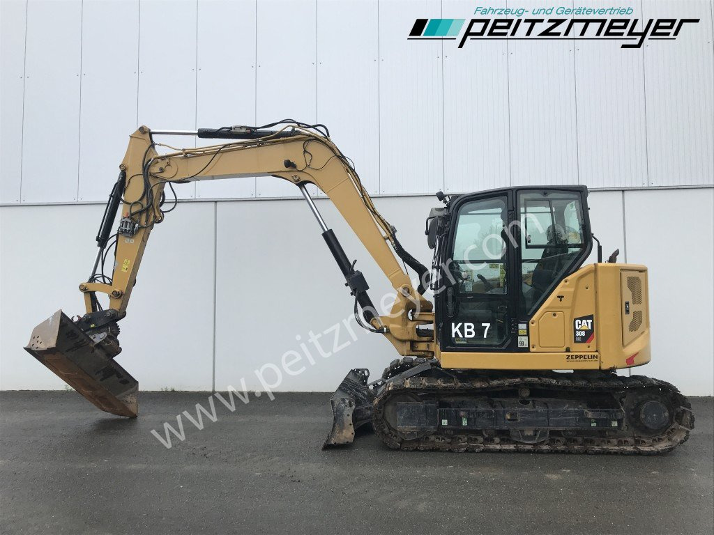 Máy xúc mini CAT Kurzheckbagger 308-07 ECR Powertilt: hình 7