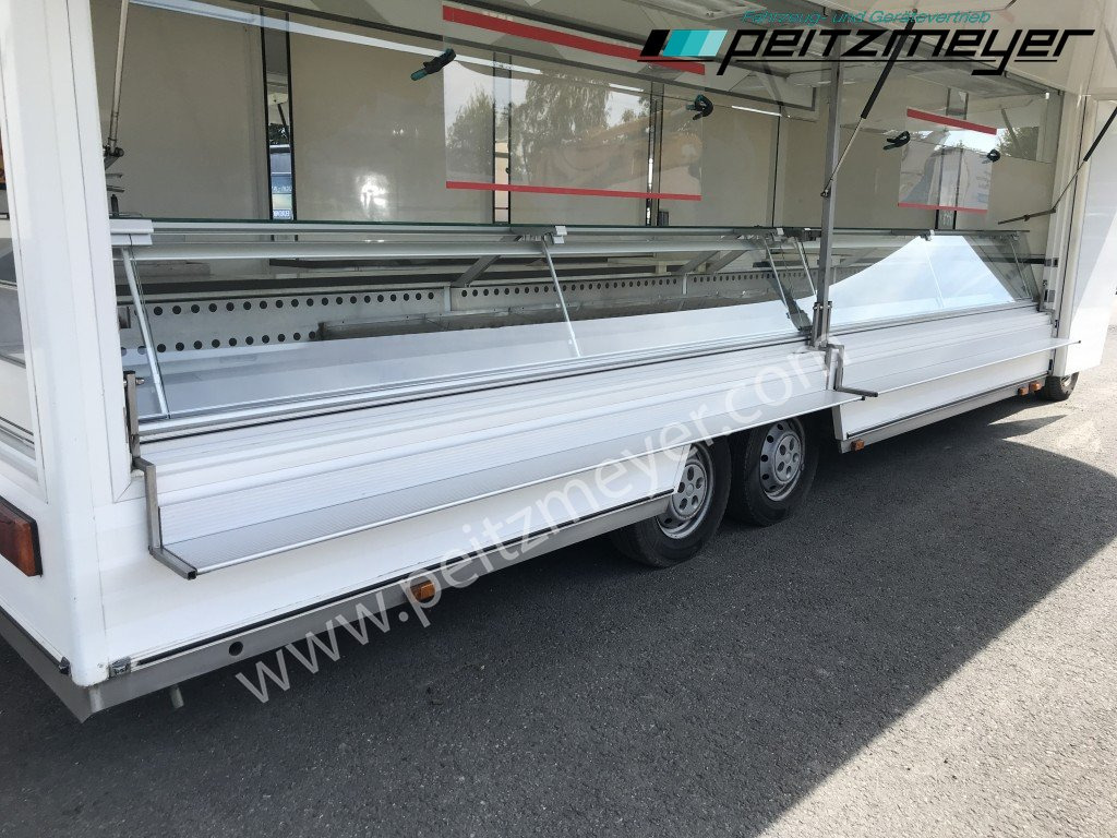Xe tải bán hàng IVECO FIAT (I) Ducato Verkaufswagen 6,5 m - Motor neu vor 21 TKM + Kühltheke, Fritteuse: hình 20
