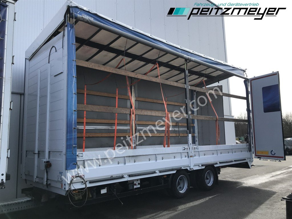 KRUKENMEIER Jumboanhänger TLPS 16,4, Hubdach, Edscha, verzinkt RSAB - Rơ moóc thùng lửng/ Phẳng: hình 3 KRUKENMEIER Jumboanhänger TLPS 16,4, Hubdach, Edscha, verzinkt RSAB - Rơ moóc thùng lửng/ Phẳng: hình 3