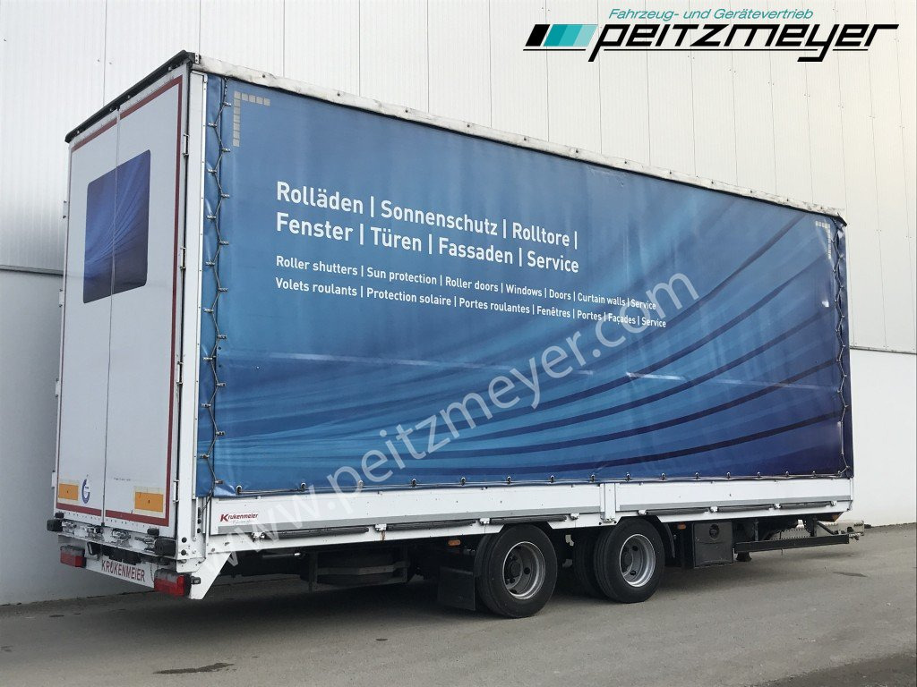 KRUKENMEIER Jumboanhänger TLPS 16,4, Hubdach, Edscha, verzinkt RSAB - Rơ moóc thùng lửng/ Phẳng: hình 1 KRUKENMEIER Jumboanhänger TLPS 16,4, Hubdach, Edscha, verzinkt RSAB - Rơ moóc thùng lửng/ Phẳng: hình 1