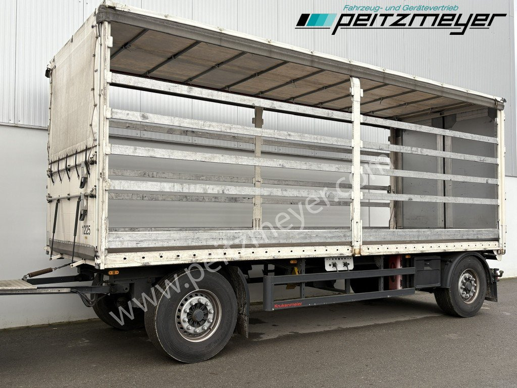 KRUKENMEIER PRITSCHENANHÄNGER 18 T. mit Durchlade - Rơ moóc mui bạt: hình 3 KRUKENMEIER PRITSCHENANHÄNGER 18 T. mit Durchlade - Rơ moóc mui bạt: hình 3
