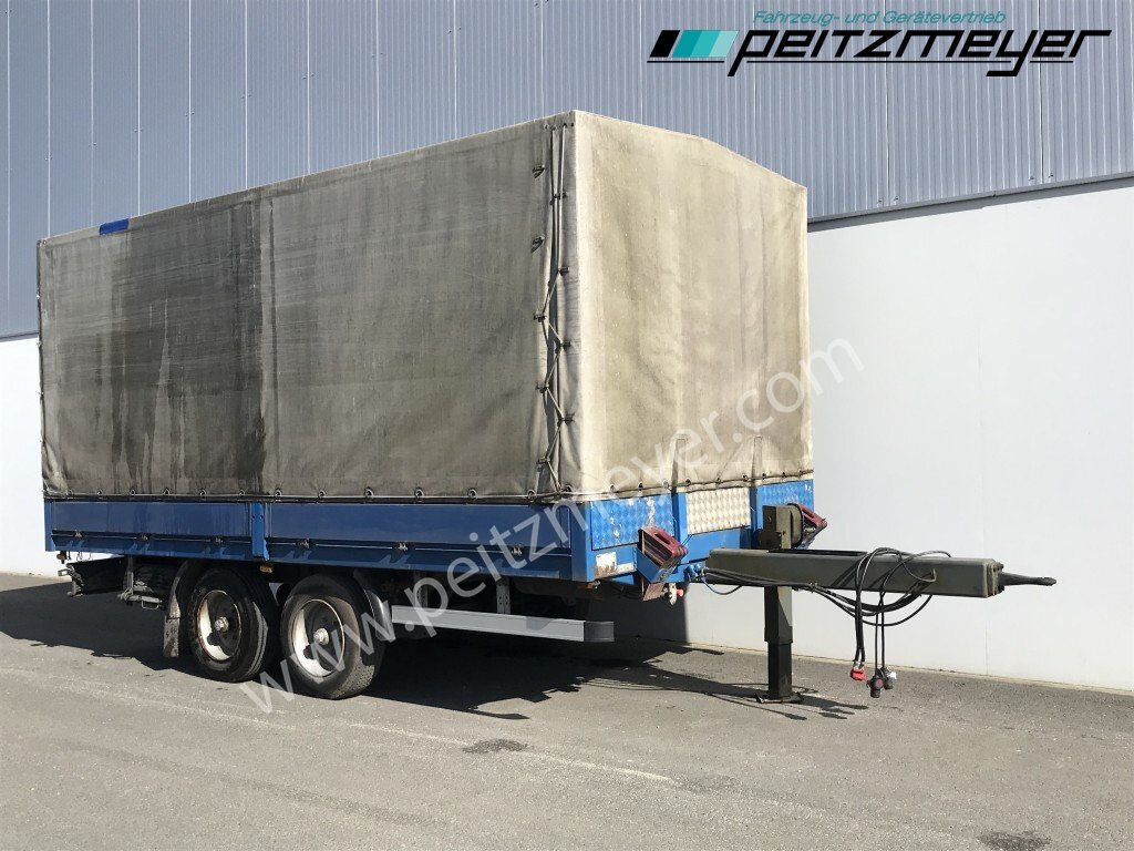 Kraemer, Georg Pritschenanhänger Tandemanhänger 5 m BPW - luft - Rơ moóc mui bạt: hình 4 Kraemer, Georg Pritschenanhänger Tandemanhänger 5 m BPW - luft - Rơ moóc mui bạt: hình 4