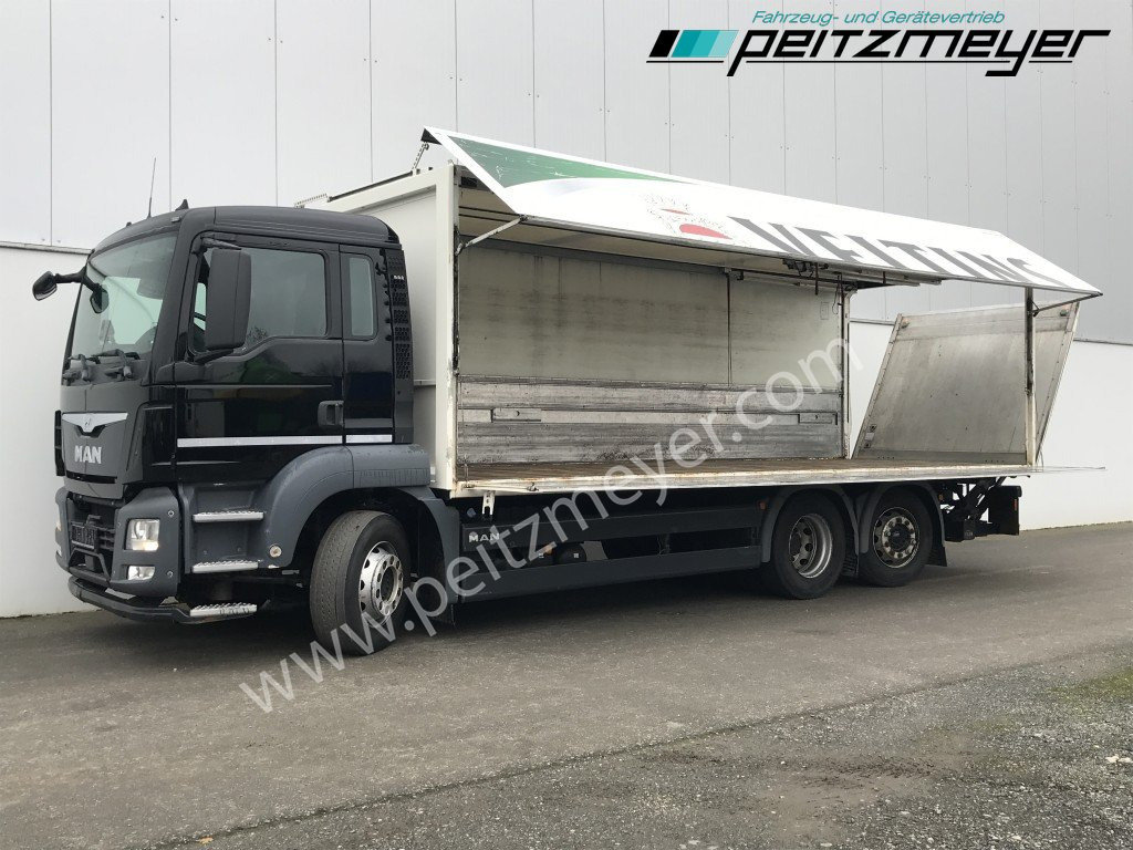 MAN TGS 26.360 FL Ewers Getränke + LBW 2 x AHK, Lenkachse, Kupplung neu - Xe tải đồ uống: hình 1 MAN TGS 26.360 FL Ewers Getränke + LBW 2 x AHK, Lenkachse, Kupplung neu - Xe tải đồ uống: hình 1