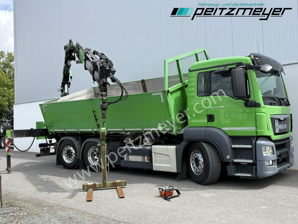 MAN TGS 26.460 FL 6x2 Kipper+Kran+Funk Lenkachse, 2-Seitenkipper, Atlas 172.3 - Xe ben, Xe cẩu tự hành: hình 2 MAN TGS 26.460 FL 6x2 Kipper+Kran+Funk Lenkachse, 2-Seitenkipper, Atlas 172.3 - Xe ben, Xe cẩu tự hành: hình 2