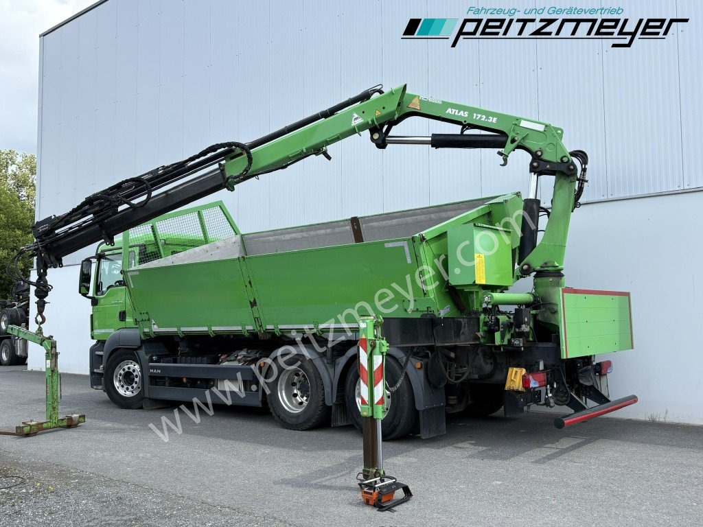 MAN TGS 26.460 FL 6x2 Kipper+Kran+Funk Lenkachse, 2-Seitenkipper, Atlas 172.3 - Xe ben, Xe cẩu tự hành: hình 3 MAN TGS 26.460 FL 6x2 Kipper+Kran+Funk Lenkachse, 2-Seitenkipper, Atlas 172.3 - Xe ben, Xe cẩu tự hành: hình 3