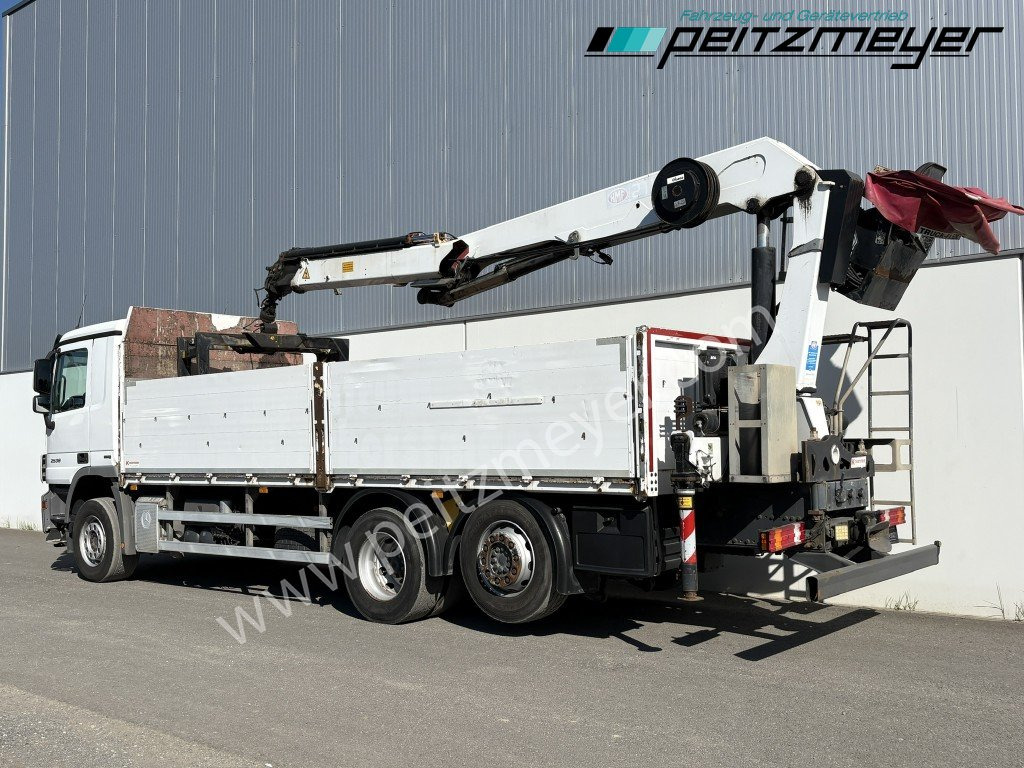 MERCEDES-BENZ Actros 2536 LL Pritsche HMF Heckkran m. Zange Baustoff - Xe tải thùng lửng/ Phẳng, Xe cẩu tự hành: hình 3 MERCEDES-BENZ Actros 2536 LL Pritsche HMF Heckkran m. Zange Baustoff - Xe tải thùng lửng/ Phẳng, Xe cẩu tự hành: hình 3