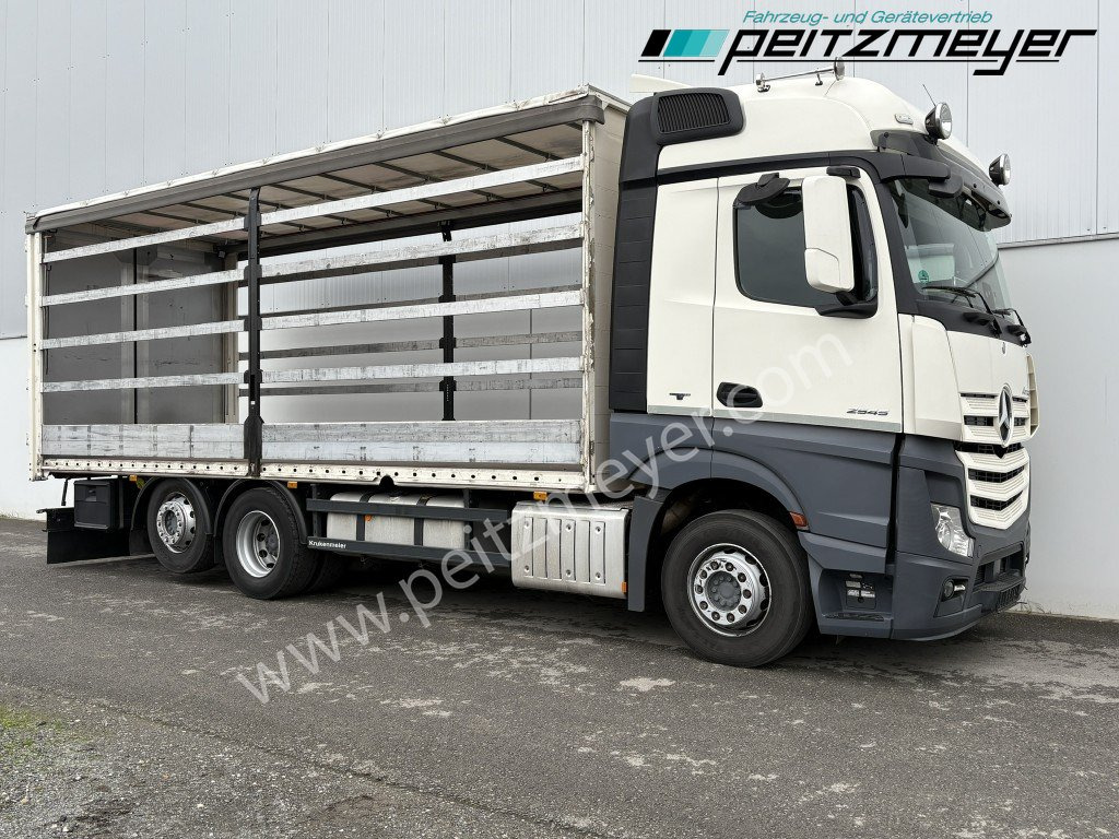 MERCEDES-BENZ Actros 2545 LL Pritsche, Klima, Standklima, PPC, EU 6 MP 4 - Edscha - Xe tải thùng lửng/ Phẳng: hình 2 MERCEDES-BENZ Actros 2545 LL Pritsche, Klima, Standklima, PPC, EU 6 MP 4 - Edscha - Xe tải thùng lửng/ Phẳng: hình 2