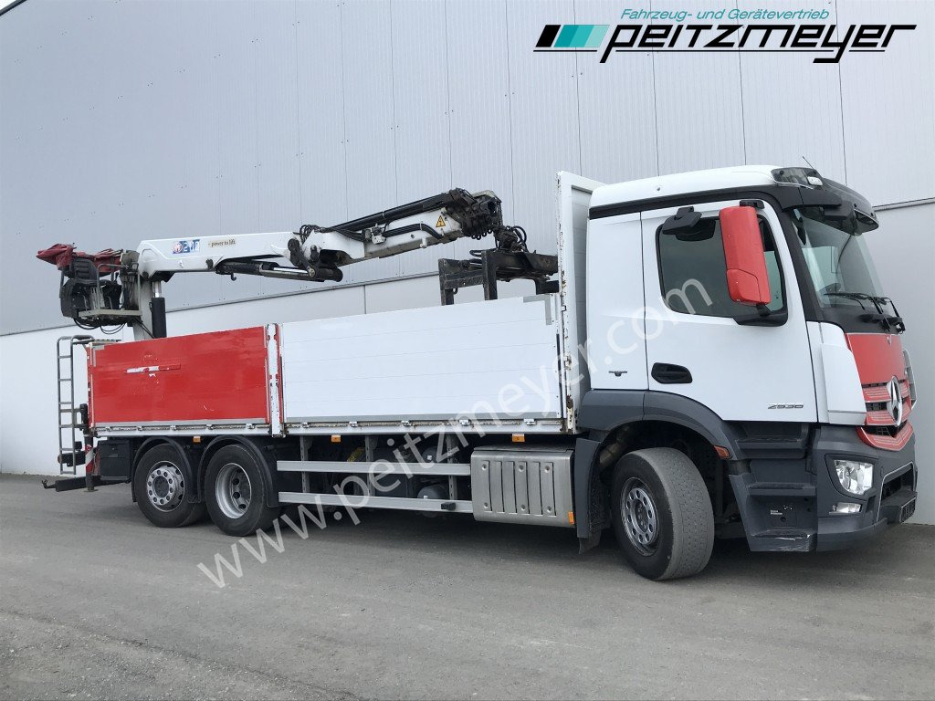 MERCEDES-BENZ Antos 2536 LL Pritsche HMF 2110-L5 5 fach Ausschub mit Steinzange - Xe tải thùng lửng/ Phẳng, Xe cẩu tự hành: hình 2 MERCEDES-BENZ Antos 2536 LL Pritsche HMF 2110-L5 5 fach Ausschub mit Steinzange - Xe tải thùng lửng/ Phẳng, Xe cẩu tự hành: hình 2