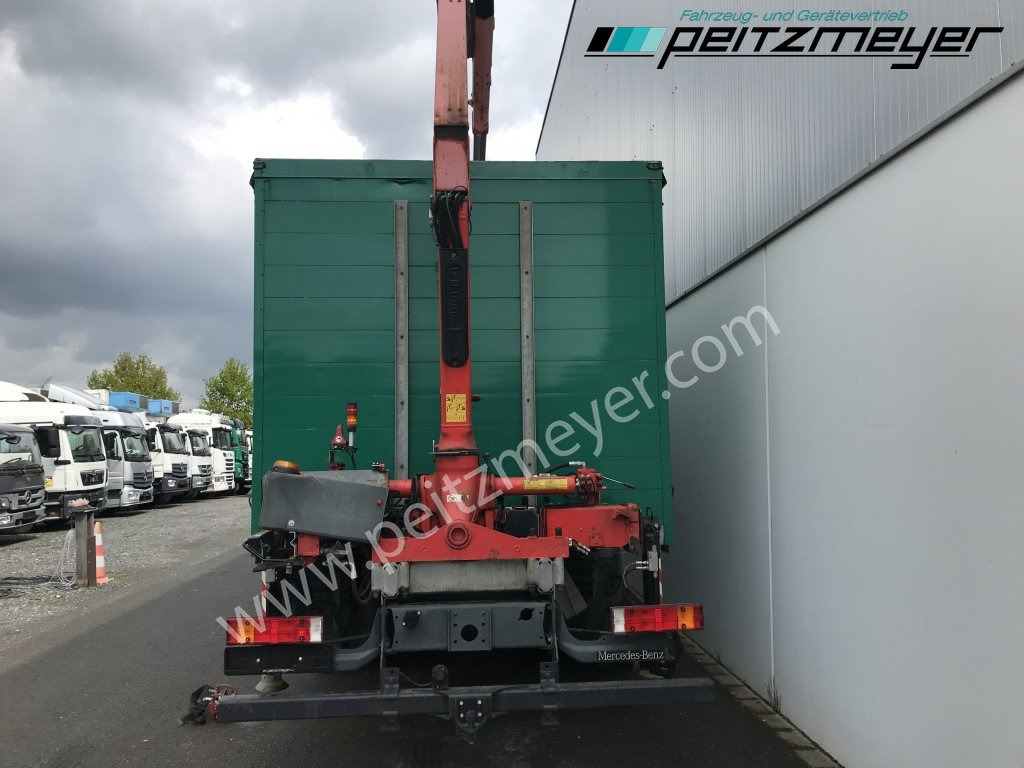 Xe tải thùng mui bạt, Xe cẩu tự hành MERCEDES-BENZ Atego 1224 L Pritsche m. Heckkran Funk 4 x hydraulisch: hình 6