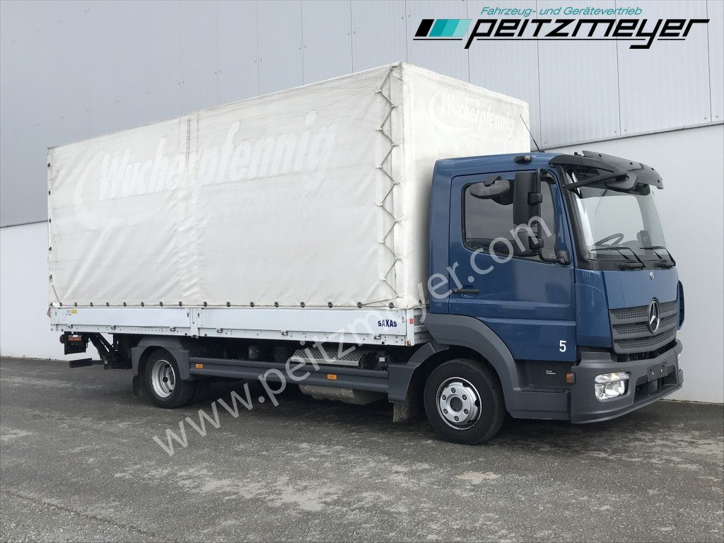 MERCEDES-BENZ Atego 818 L Pritsche+LBW, Klima, 2 x AHK - Xe tải thùng mui bạt: hình 2 MERCEDES-BENZ Atego 818 L Pritsche+LBW, Klima, 2 x AHK - Xe tải thùng mui bạt: hình 2