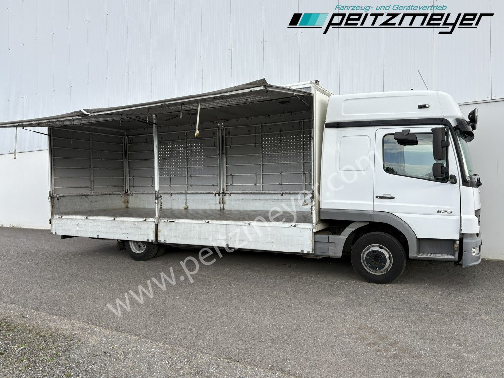 MERCEDES-BENZ Atego 823 L Geflügelpritsche L - Fahrerhaus, Klima, 2 x AHK - Xe tải hộp: hình 3 MERCEDES-BENZ Atego 823 L Geflügelpritsche L - Fahrerhaus, Klima, 2 x AHK - Xe tải hộp: hình 3