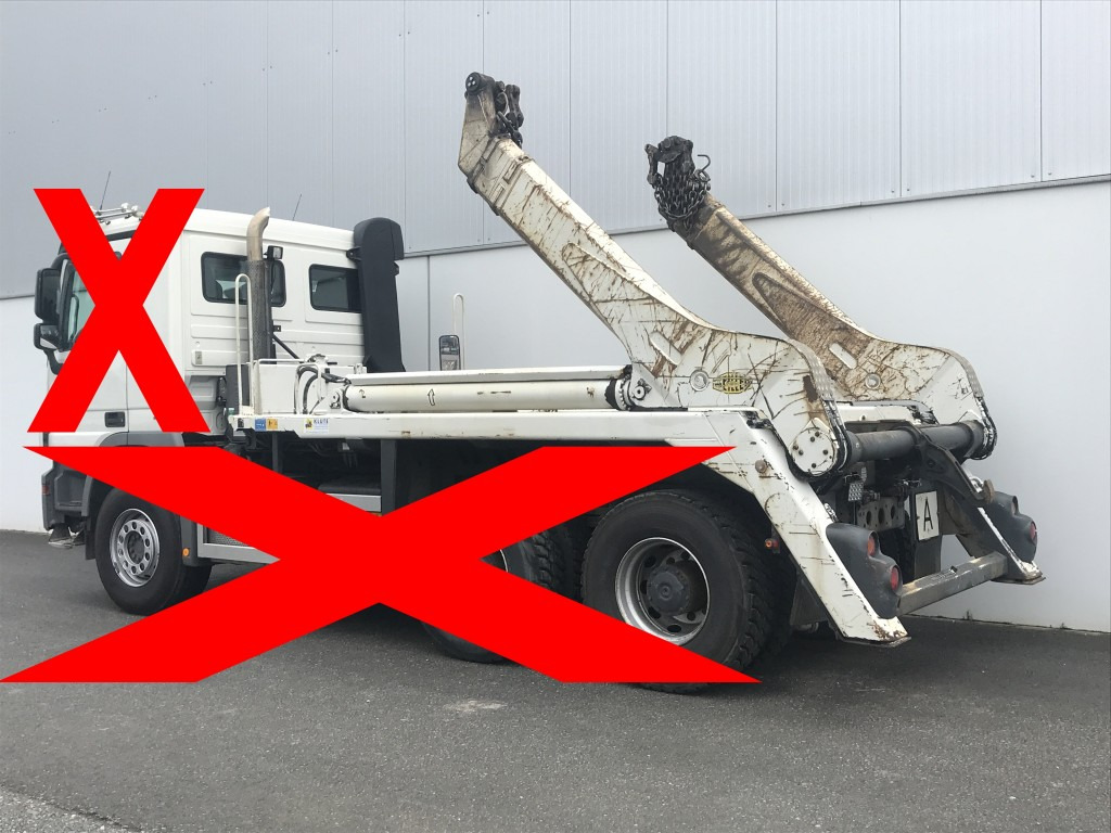 Meiller Absetzkipper AK 16 MTG - Actros 6x4 - Hệ thống nâng móc/ Chở thùng nhỏ: hình 3 Meiller Absetzkipper AK 16 MTG - Actros 6x4 - Hệ thống nâng móc/ Chở thùng nhỏ: hình 3