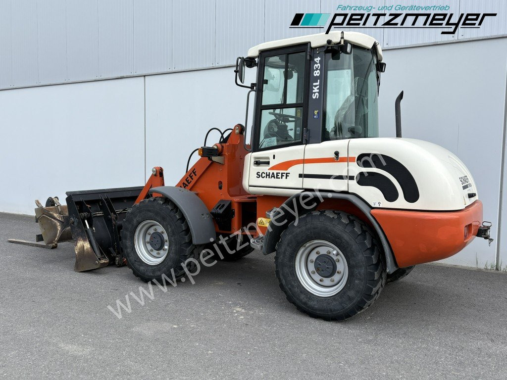SCHAEFF RADLADER SKL 834 Palettengabel + Klappschaufel - Máy xúc lật bánh lốp: hình 4 SCHAEFF RADLADER SKL 834 Palettengabel + Klappschaufel - Máy xúc lật bánh lốp: hình 4