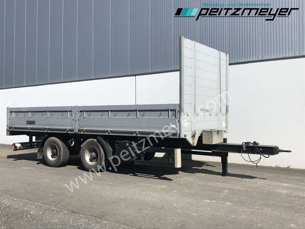 SCHMIDT,HAGEN Tandemanhänger TPT/13/E/6,5 Liftachse, auflastbar auf 18 t. - Rơ moóc thùng lửng/ Phẳng: hình 4 SCHMIDT,HAGEN Tandemanhänger TPT/13/E/6,5 Liftachse, auflastbar auf 18 t. - Rơ moóc thùng lửng/ Phẳng: hình 4
