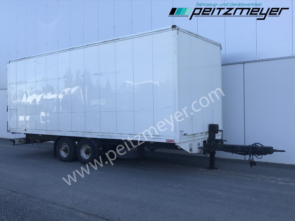 WEFA Tandemanhänger 10,5 T. Tandem Alukoffer mit Hecktüren - Rơ moóc hộp kín: hình 4 WEFA Tandemanhänger 10,5 T. Tandem Alukoffer mit Hecktüren - Rơ moóc hộp kín: hình 4