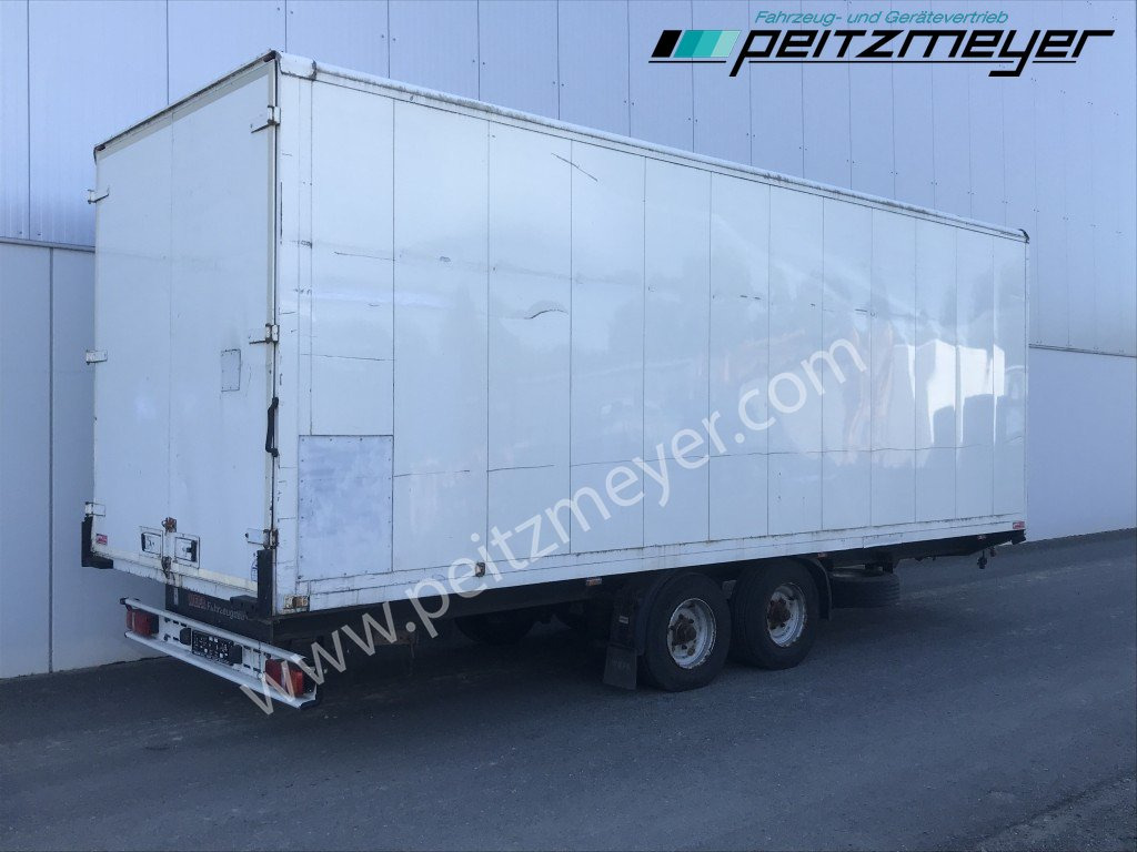 WEFA Tandemanhänger 10,5 T. Tandem Alukoffer mit Hecktüren - Rơ moóc hộp kín: hình 1 WEFA Tandemanhänger 10,5 T. Tandem Alukoffer mit Hecktüren - Rơ moóc hộp kín: hình 1