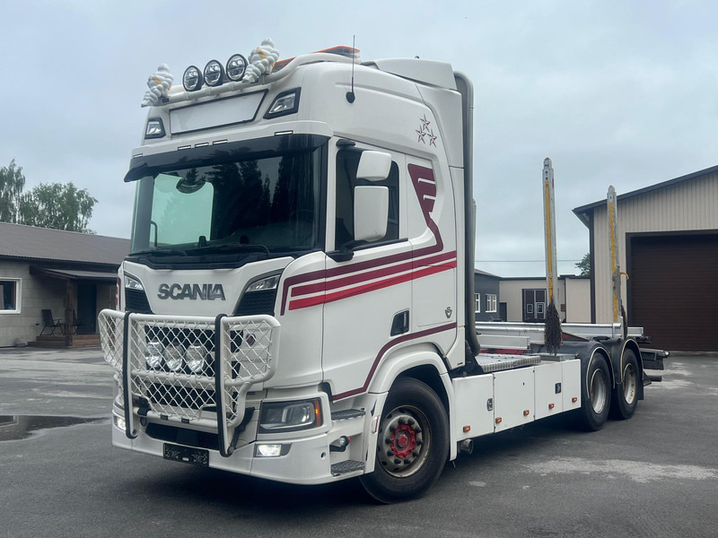 Scania R730 B6X4NB - Xe chở gỗ, Xe cẩu tự hành: hình 1 Scania R730 B6X4NB - Xe chở gỗ, Xe cẩu tự hành: hình 1