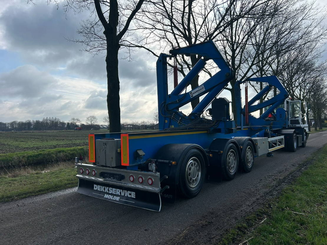 Hammar Sideloader 160 E / 20ft - 2 x 20 ft - 40 - Containers / 33 tons lifting c - Xe chở container/ Sơ mi rơ moóc hoán đổi thân: hình 4 Hammar Sideloader 160 E / 20ft - 2 x 20 ft - 40 - Containers / 33 tons lifting c - Xe chở container/ Sơ mi rơ moóc hoán đổi thân: hình 4
