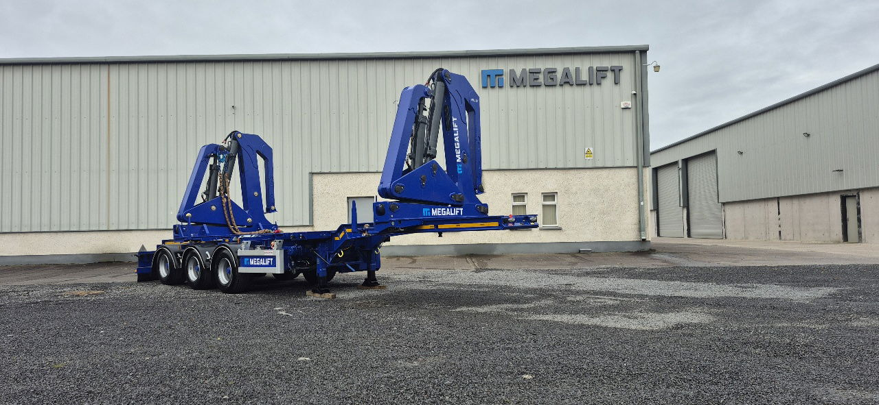 Mega NEW Megaliftt Sideloader / 35 tons lift capacity /20-40-45 HC/ Diesel engine / Gooseneck-extendable - Xe chở container/ Sơ mi rơ moóc hoán đổi thân: hình 1 Mega NEW Megaliftt Sideloader / 35 tons lift capacity /20-40-45 HC/ Diesel engine / Gooseneck-extendable - Xe chở container/ Sơ mi rơ moóc hoán đổi thân: hình 1
