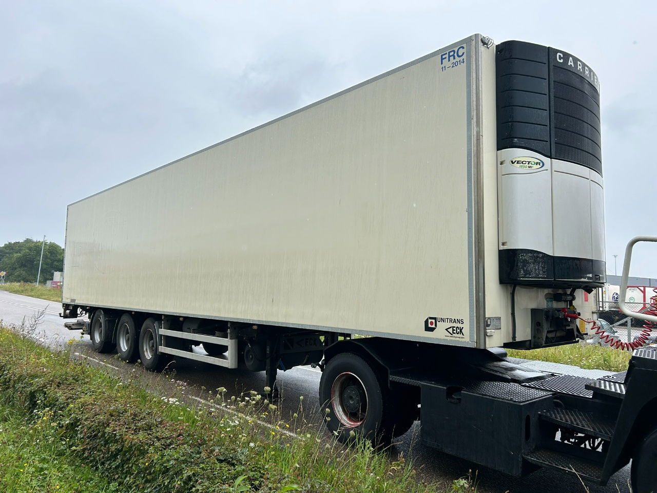 Van Eck Caurrier Vector 1850 / Steering axle / 1340 X 250 B X 265 H - Sơ mi rơ moóc đông lạnh: hình 1 Van Eck Caurrier Vector 1850 / Steering axle / 1340 X 250 B X 265 H - Sơ mi rơ moóc đông lạnh: hình 1