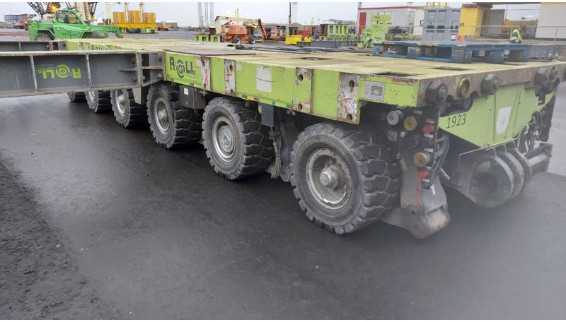 SCHEUERLE PEKZ 210.12.4 210ton SPMT (2pcs available) - Sơ mi rơ moóc thùng thấp: hình 4 SCHEUERLE PEKZ 210.12.4 210ton SPMT (2pcs available) - Sơ mi rơ moóc thùng thấp: hình 4