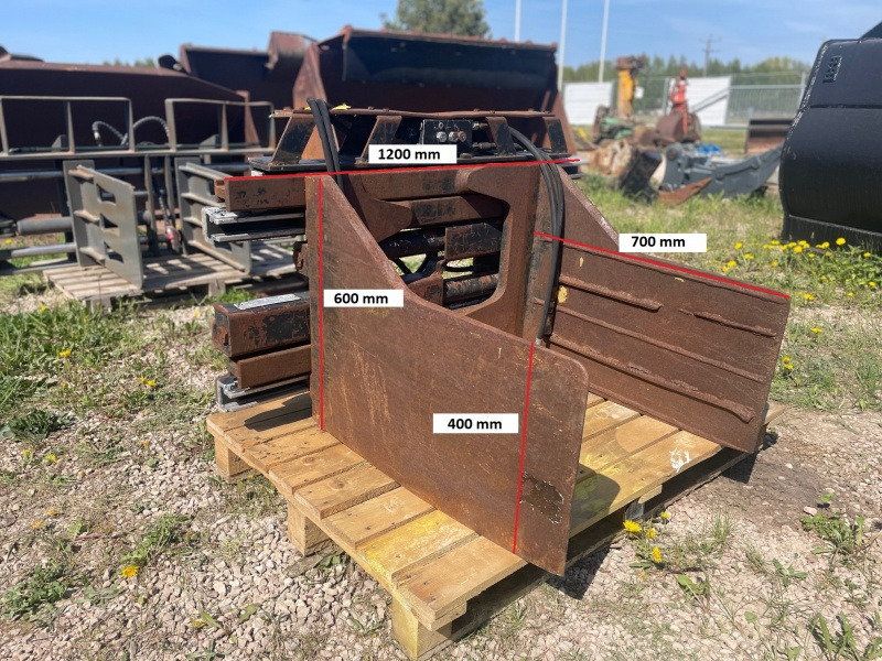 Ngàm kẹp cho Thiết bị xử lý vật liệu MEYER BALE CLAMP CLASS 3: hình 7