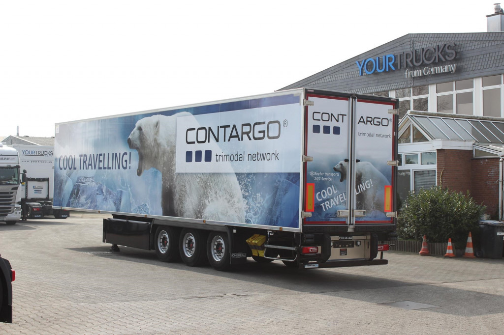 Sơ mi rơ moóc đông lạnh Chereau Thermo King Advancer A400 DS Strom Blumen SAF: hình 12