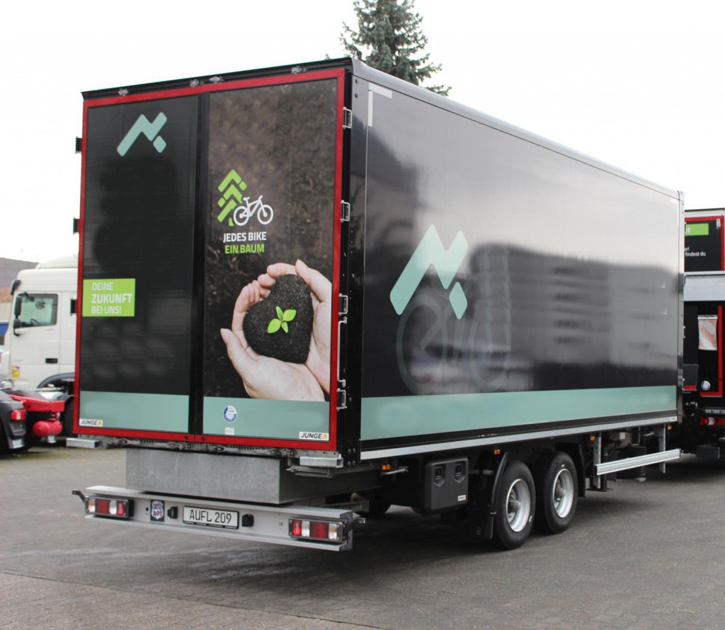 Junge 2-Achser BPW Durchladen Doppelstock TOP - Rơ moóc hộp kín: hình 1 Junge 2-Achser BPW Durchladen Doppelstock TOP - Rơ moóc hộp kín: hình 1