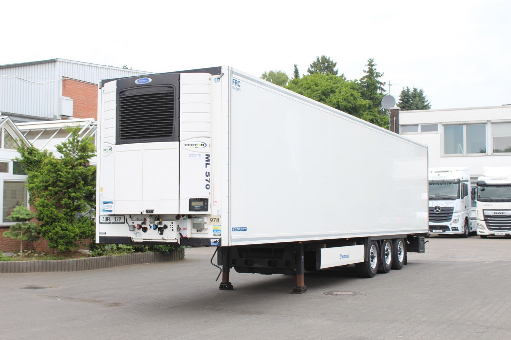 Krone CV 1950 MT Bi-Temp Doppelstock Blumen Aluboden - Sơ mi rơ moóc đông lạnh: hình 1 Krone CV 1950 MT Bi-Temp Doppelstock Blumen Aluboden - Sơ mi rơ moóc đông lạnh: hình 1