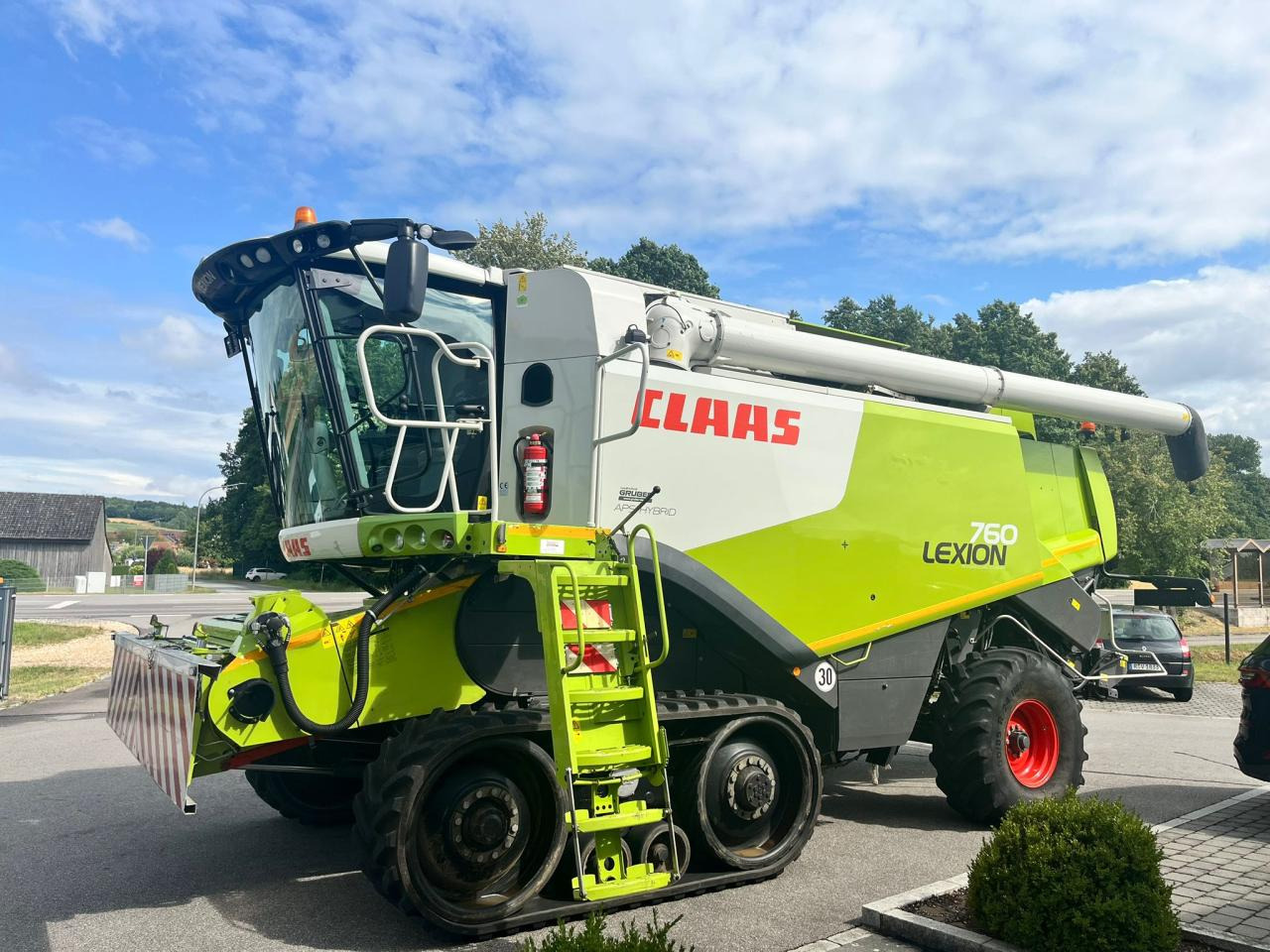CLAAS Lexion 760TT, 30 km/h, SW V900 2x Laser - Máy gặt đập: hình 3 CLAAS Lexion 760TT, 30 km/h, SW V900 2x Laser - Máy gặt đập: hình 3