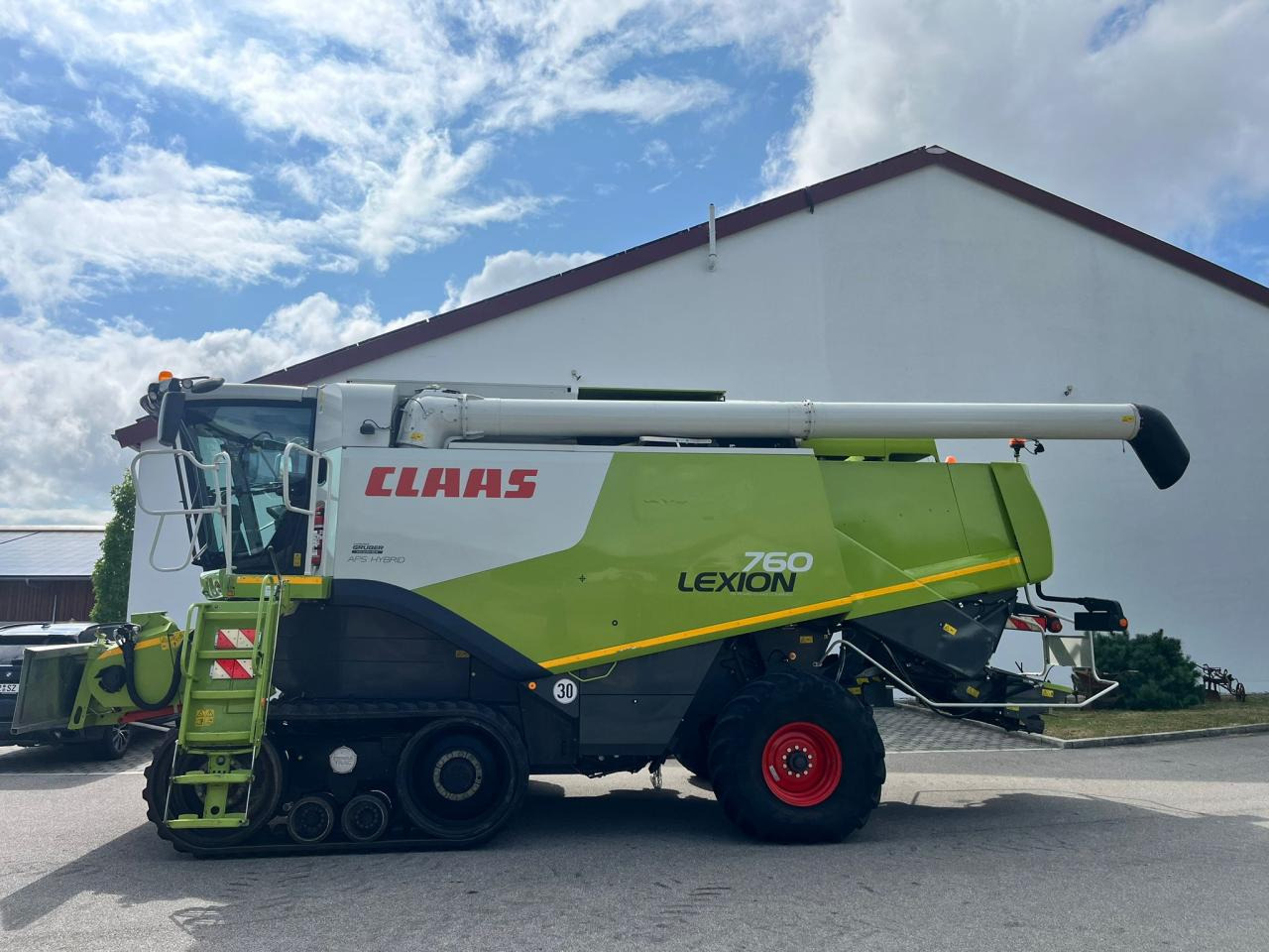 CLAAS Lexion 760TT, 30 km/h, SW V900 2x Laser - Máy gặt đập: hình 4 CLAAS Lexion 760TT, 30 km/h, SW V900 2x Laser - Máy gặt đập: hình 4