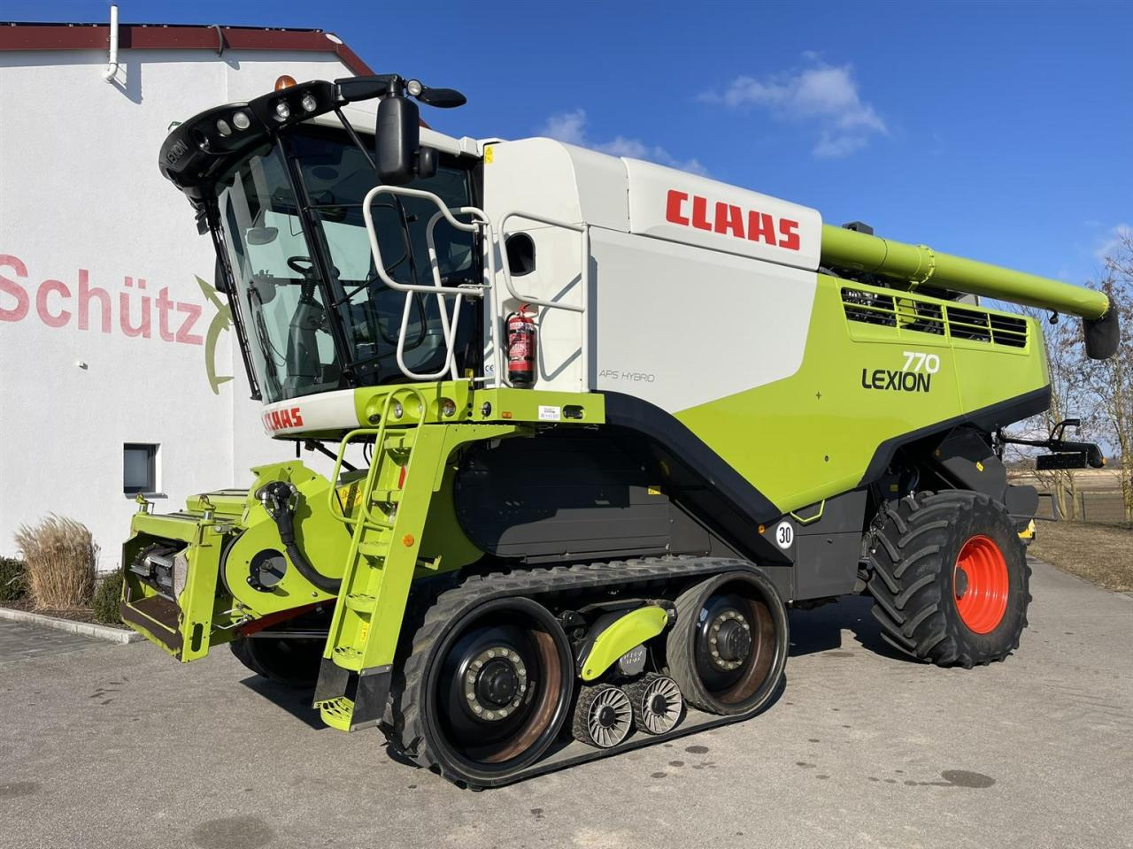 CLAAS Lexion 770TT Modell C76 mit CEMOS AUTOMATIC und Schneidwerk V1230 - Máy gặt đập: hình 1 CLAAS Lexion 770TT Modell C76 mit CEMOS AUTOMATIC und Schneidwerk V1230 - Máy gặt đập: hình 1
