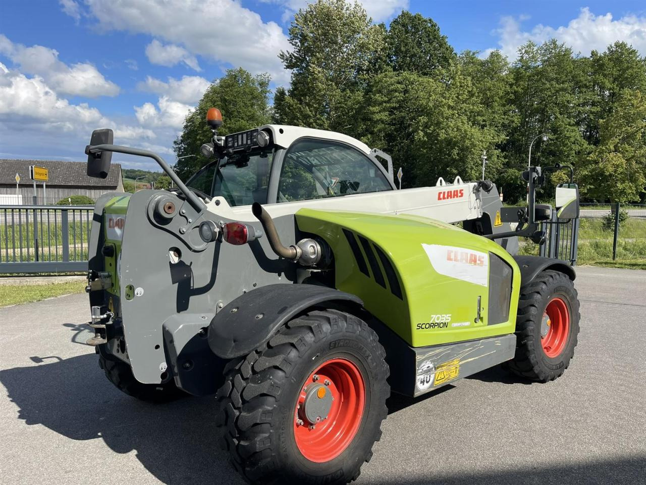 CLAAS Scorpion 7035 Claas Teleskoplader, 40 kmh - Xe nhấc hình viễn vọng kính: hình 5 CLAAS Scorpion 7035 Claas Teleskoplader, 40 kmh - Xe nhấc hình viễn vọng kính: hình 5