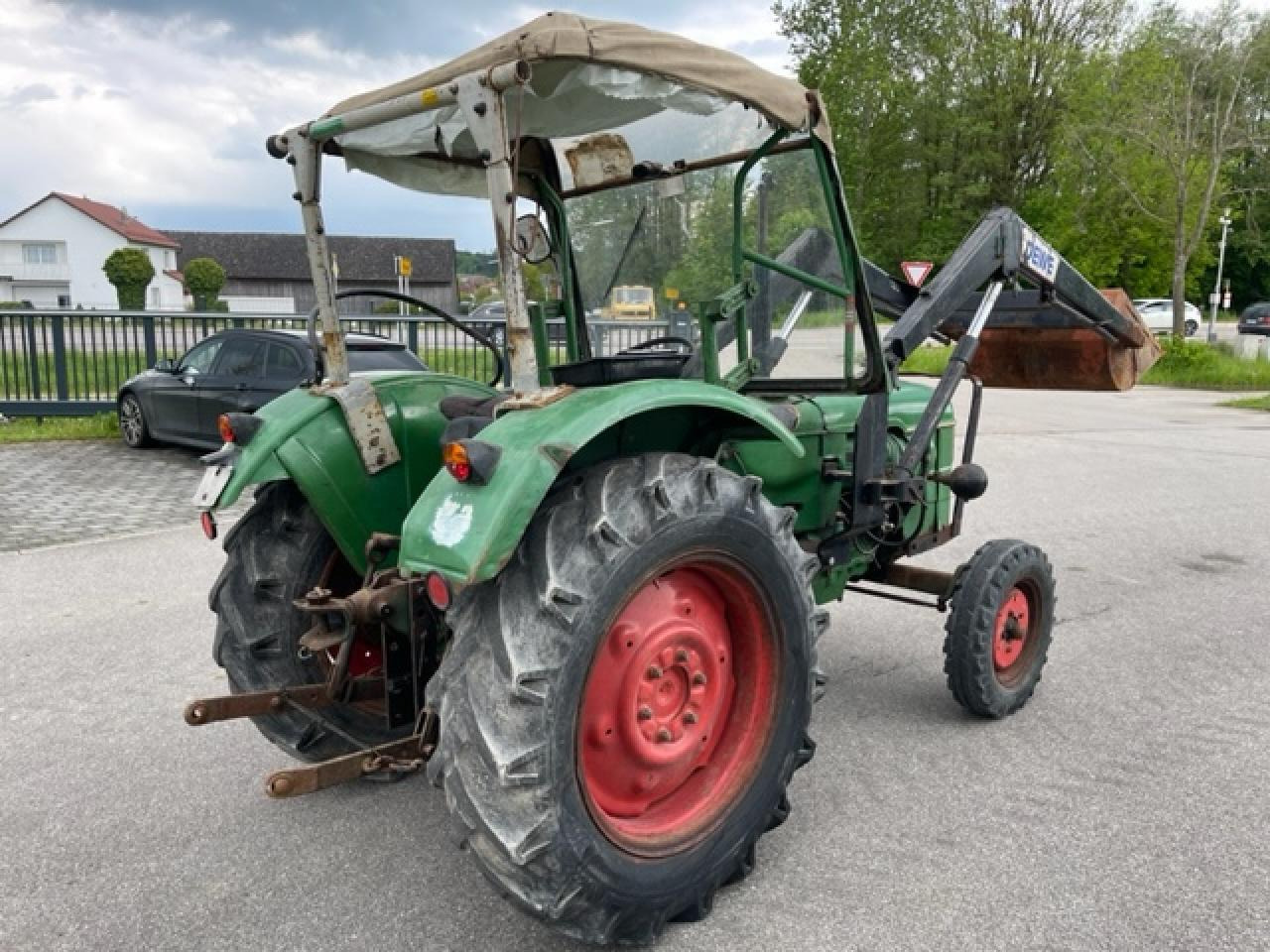 Deutz-Fahr D 4005 mit Frontlader / Oldtimer - Máy cày: hình 5 Deutz-Fahr D 4005 mit Frontlader / Oldtimer - Máy cày: hình 5