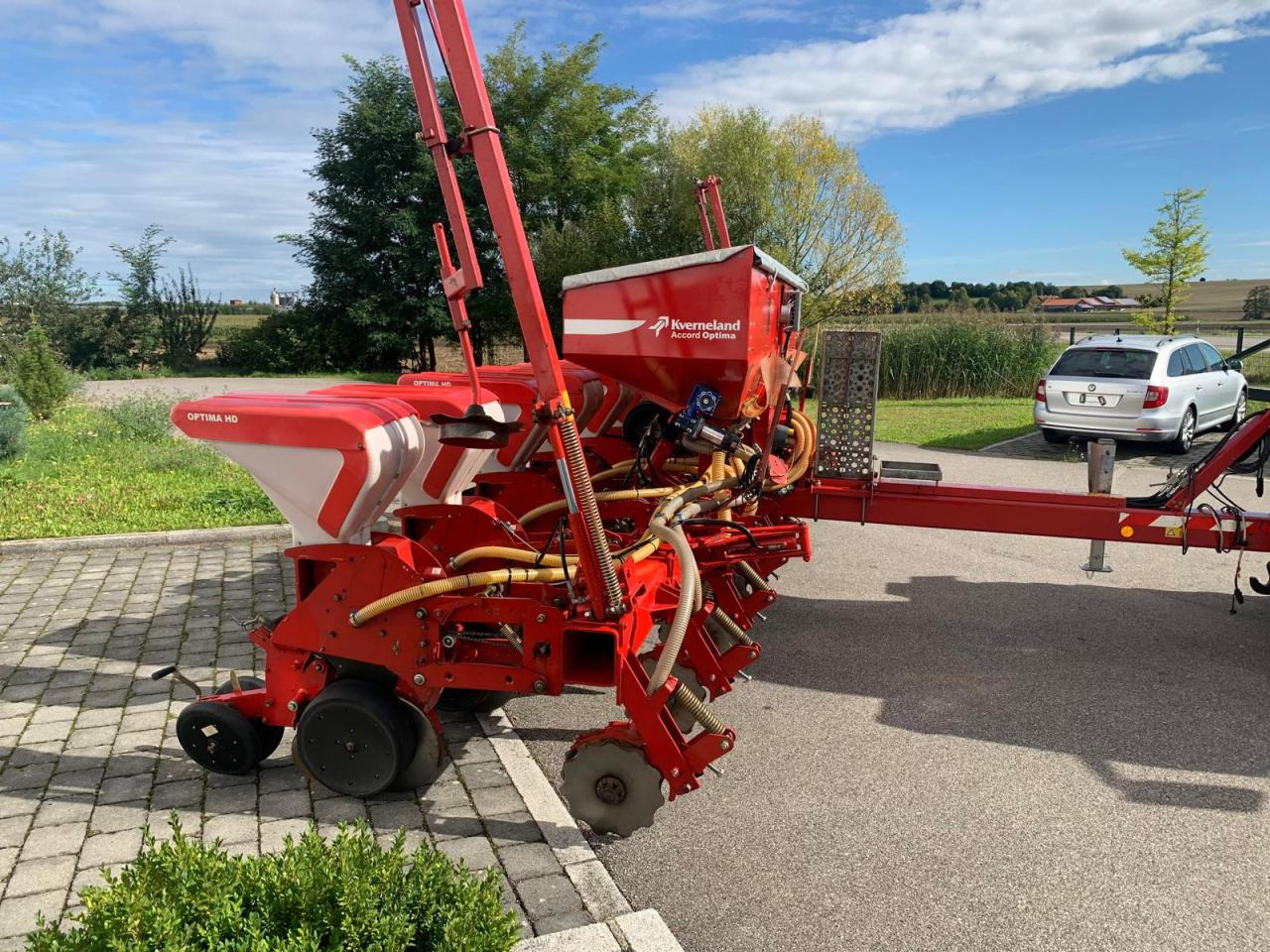 Kverneland Optima HD, mechanischer Antrieb, Reihendüngerstreuer, Visio - Säüberwachung, Baujahr 2007 - Máy gieo hạt chính xác: hình 5 Kverneland Optima HD, mechanischer Antrieb, Reihendüngerstreuer, Visio - Säüberwachung, Baujahr 2007 - Máy gieo hạt chính xác: hình 5