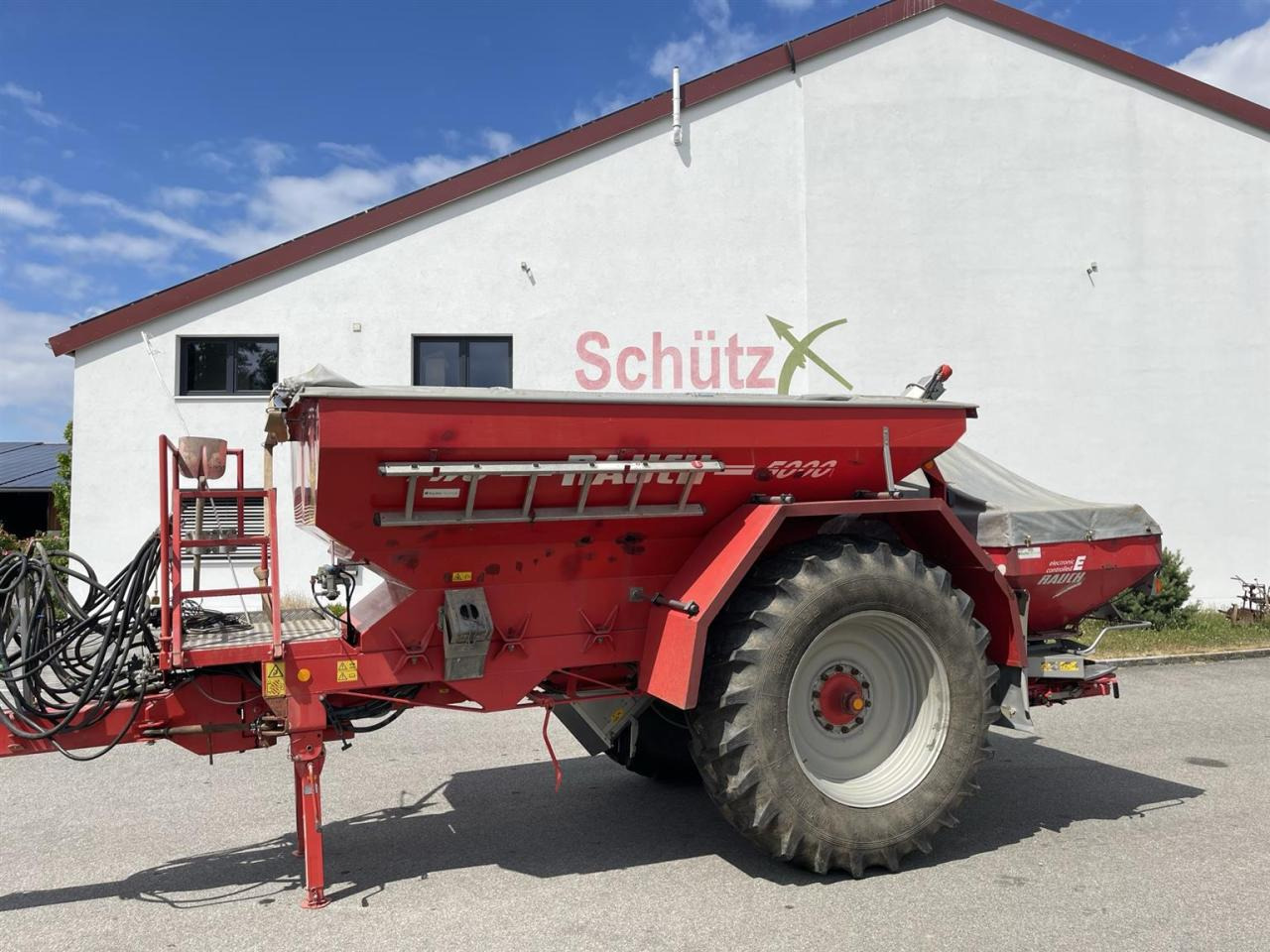 Rauch TWS 5000 Düngerwagen mit Lenkung und Streuer Axera H-EMC - Máy rải phân bón: hình 2 Rauch TWS 5000 Düngerwagen mit Lenkung und Streuer Axera H-EMC - Máy rải phân bón: hình 2
