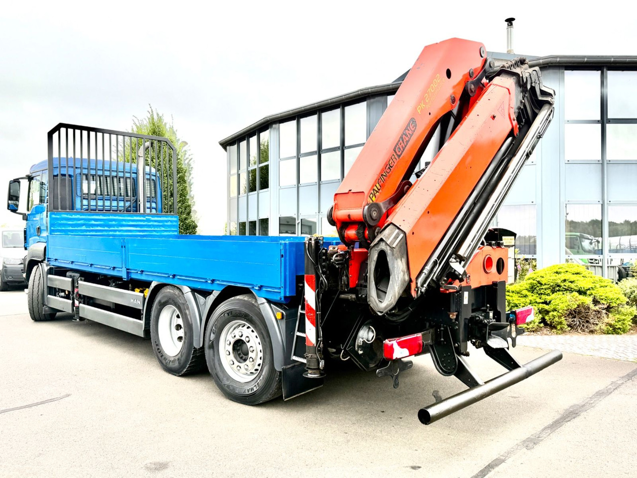 MAN TGS 26.360 6x2 Palfinger PK 27002- Funk- - Xe tải thùng lửng/ Phẳng: hình 3 MAN TGS 26.360 6x2 Palfinger PK 27002- Funk- - Xe tải thùng lửng/ Phẳng: hình 3