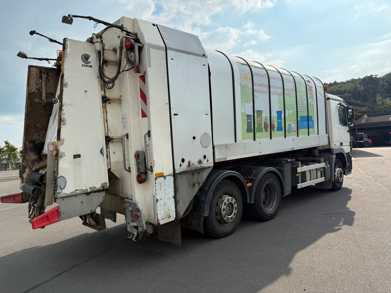 Mercedes-Benz Actros MP3 2532 6x2 Faun Rotorpress 521 - Xe tải chở rác: hình 3 Mercedes-Benz Actros MP3 2532 6x2 Faun Rotorpress 521 - Xe tải chở rác: hình 3