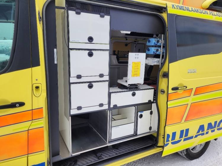 Cho thuê MERCEDES – BENZ SPRINTER 3.0D AMBULANCE (TAMLANS) KLIMA, 11.2016, EURO 6  MERCEDES – BENZ SPRINTER 3.0D AMBULANCE (TAMLANS) KLIMA, 11.2016, EURO 6: hình 8