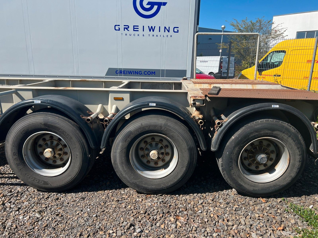 Kässbohrer SC10-24 Chassis Kässbohrer SC10-24 Chassis - Xe chở container/ Sơ mi rơ moóc hoán đổi thân: hình 2 Kässbohrer SC10-24 Chassis Kässbohrer SC10-24 Chassis - Xe chở container/ Sơ mi rơ moóc hoán đổi thân: hình 2