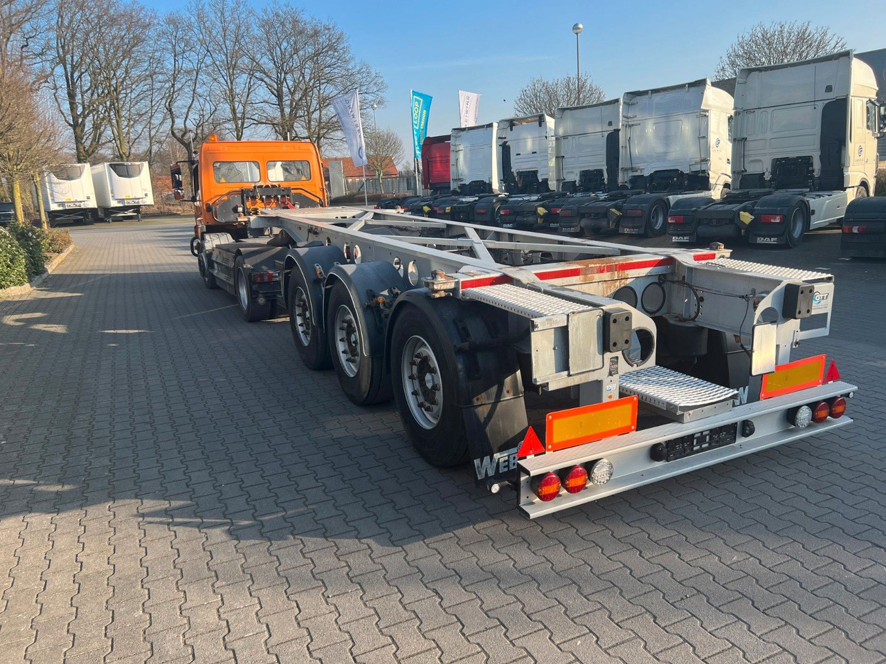 Web Trailer COS-24 AFR, 20ft Chassis Web Trailer COS-24 AFR, 20ft Chassis - Xe chở container/ Sơ mi rơ moóc hoán đổi thân: hình 5 Web Trailer COS-24 AFR, 20ft Chassis Web Trailer COS-24 AFR, 20ft Chassis - Xe chở container/ Sơ mi rơ moóc hoán đổi thân: hình 5
