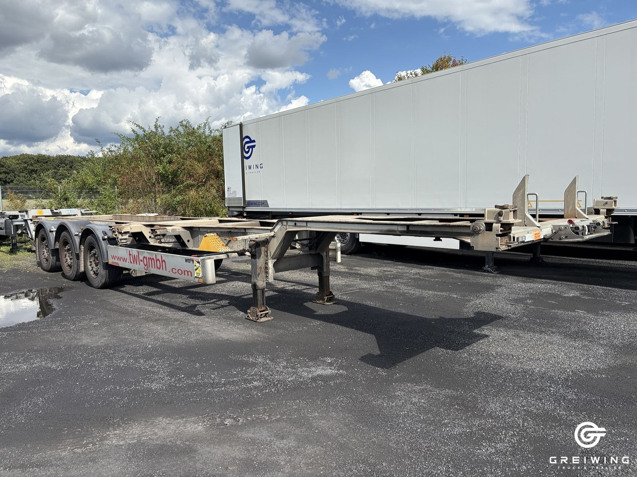 Web-Trailer LPRS 24 20/30/40/45 - Xe chở container/ Sơ mi rơ moóc hoán đổi thân: hình 1 Web-Trailer LPRS 24 20/30/40/45 - Xe chở container/ Sơ mi rơ moóc hoán đổi thân: hình 1