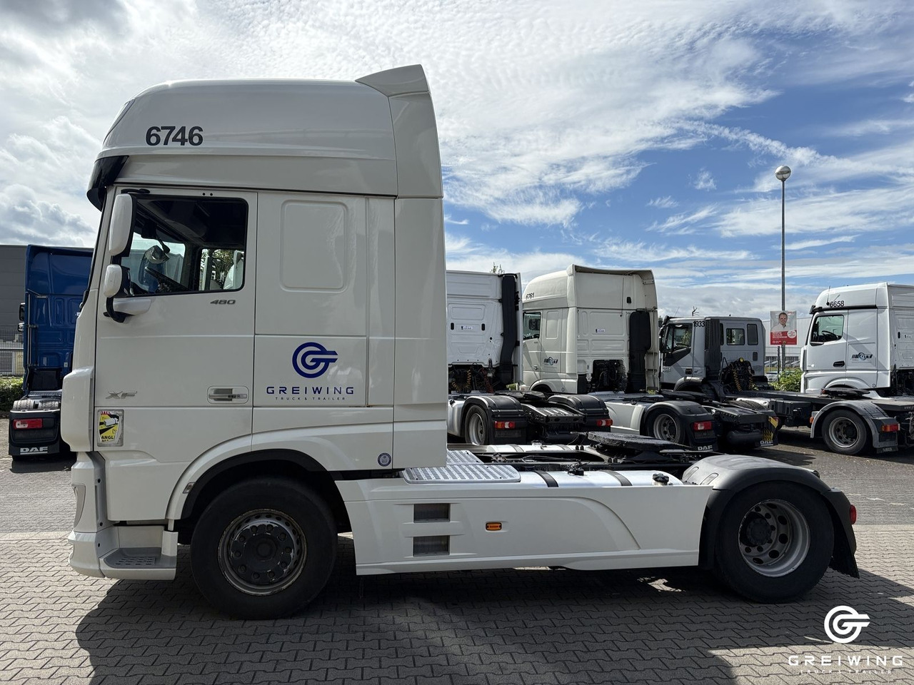 Xe đầu kéo DAF XF 480 FT SSC, Abbiegeassistent, Standklima: hình 6 Xe đầu kéo DAF XF 480 FT SSC, Abbiegeassistent, Standklima: hình 6