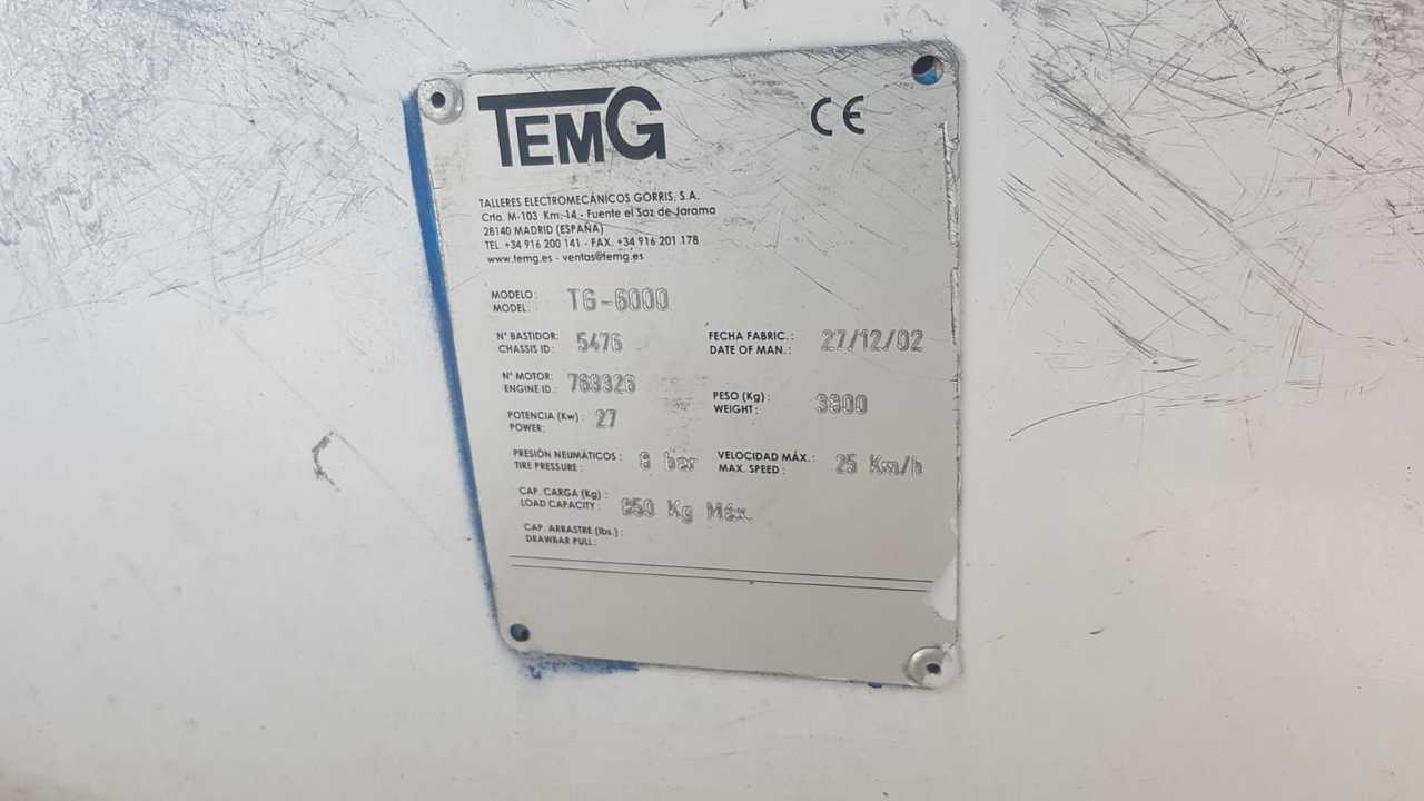 Máy xúc băng tải TEMG BELTLOADER TG6000: hình 9