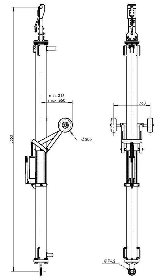 Aircraft Towbar B777 - Thiết bị phục vụ mặt đất: hình 2 Aircraft Towbar B777 - Thiết bị phục vụ mặt đất: hình 2