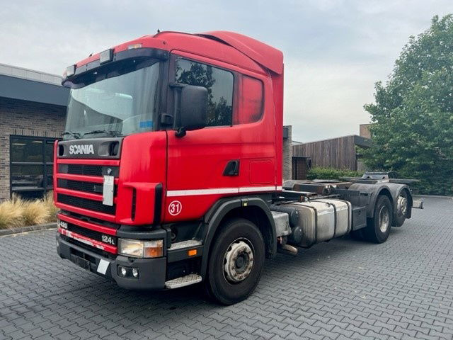 Scania R124-420 .420 6x2 - Xe tải khung gầm: hình 1 Scania R124-420 .420 6x2 - Xe tải khung gầm: hình 1