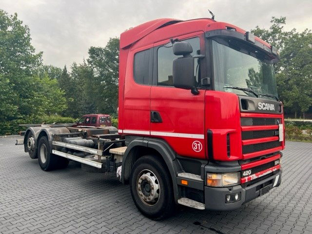 Scania R124-420 .420 6x2 - Xe tải khung gầm: hình 2 Scania R124-420 .420 6x2 - Xe tải khung gầm: hình 2
