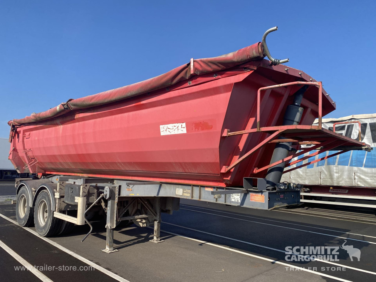 ANDERE Tipper Steel half pipe body 91m³ - Sơ mi rơ moóc ben: hình 1 ANDERE Tipper Steel half pipe body 91m³ - Sơ mi rơ moóc ben: hình 1