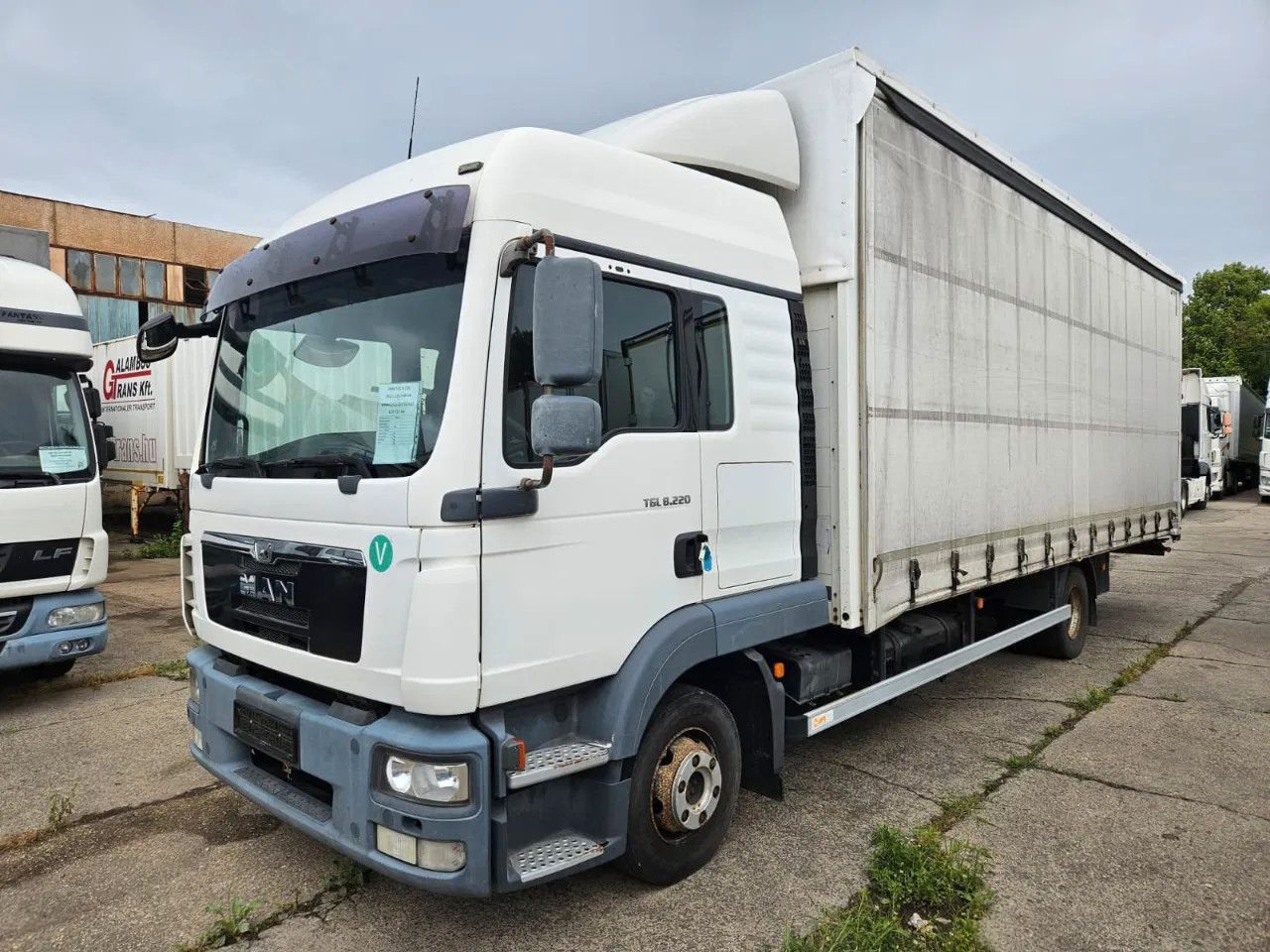 MAN TGL 8.220 4x2 BL Euro 5 EEV - Xe tải thùng mui bạt: hình 1 MAN TGL 8.220 4x2 BL Euro 5 EEV - Xe tải thùng mui bạt: hình 1